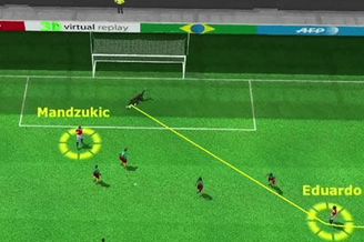 3D进球视频-喀麦隆防线崩溃 曼朱基齐补射梅开二度