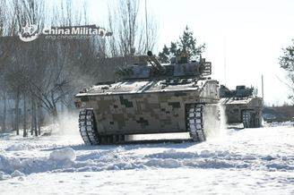 自我磨练 04A步兵战车雪地训练